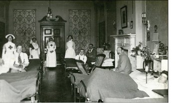 A ward inside Cleve Hospital