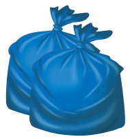 Collection bags for soft plastics