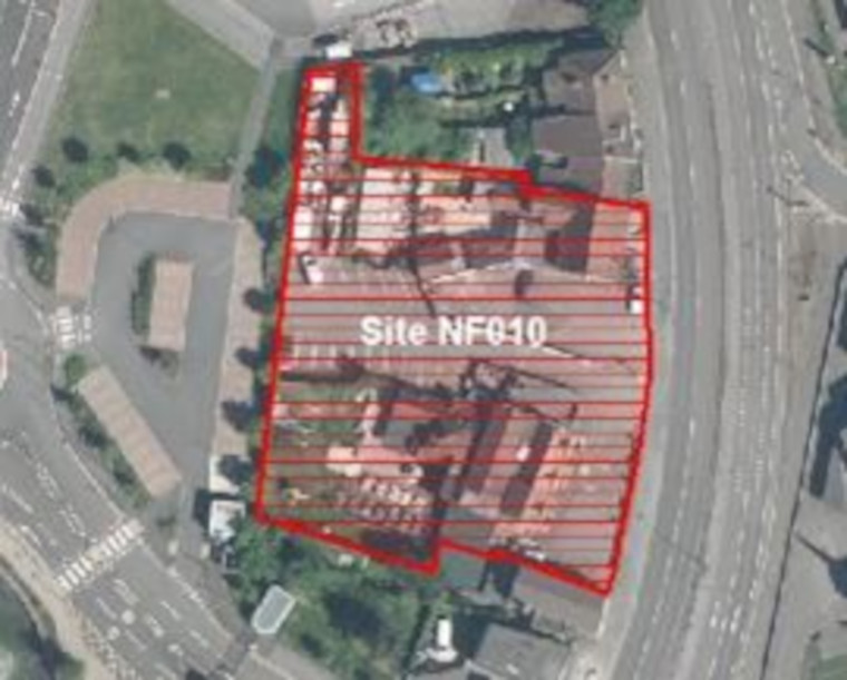 Site plan reference NF010