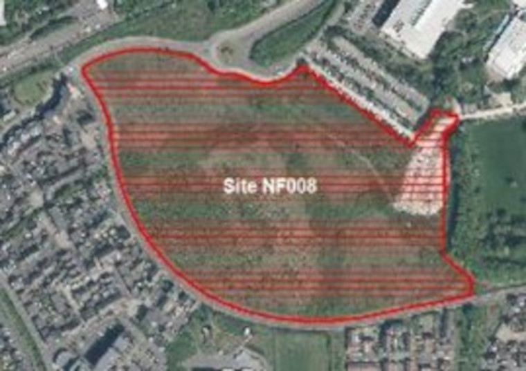 Site plan reference NF008