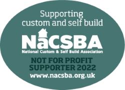 Supporting custom and self build - NaCSBA logo 2022