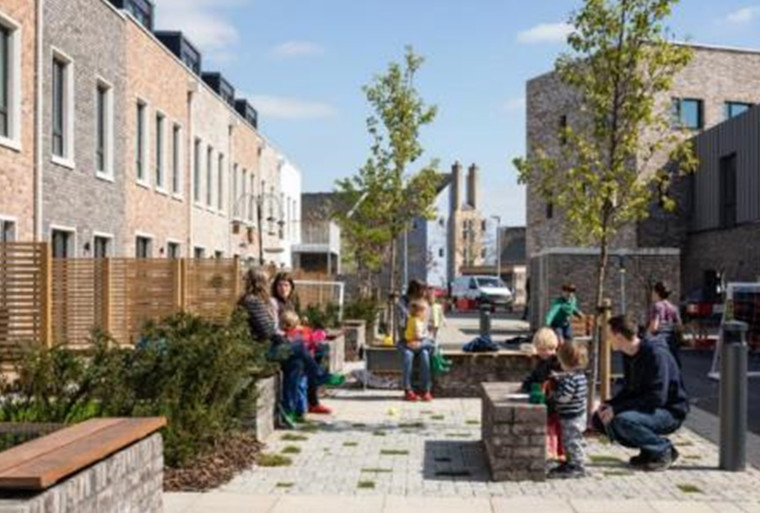 Urban Lifestyles - Open space, seating within streets