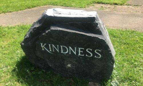 stone statue in a park