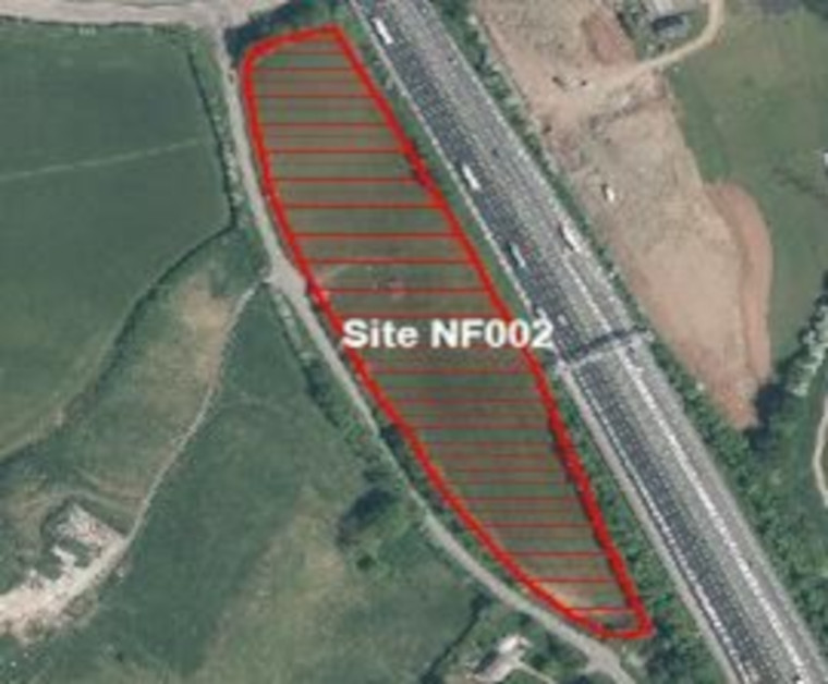Site plan reference NF002