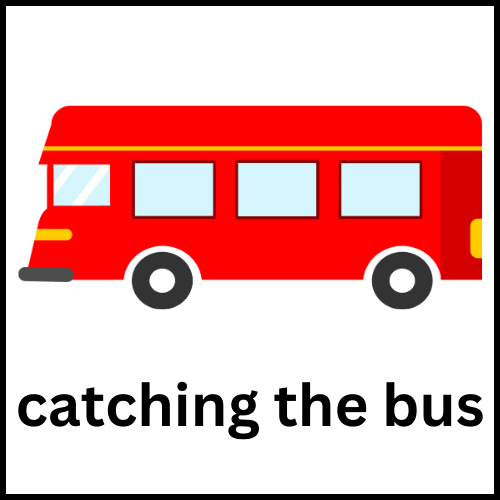 a red bus